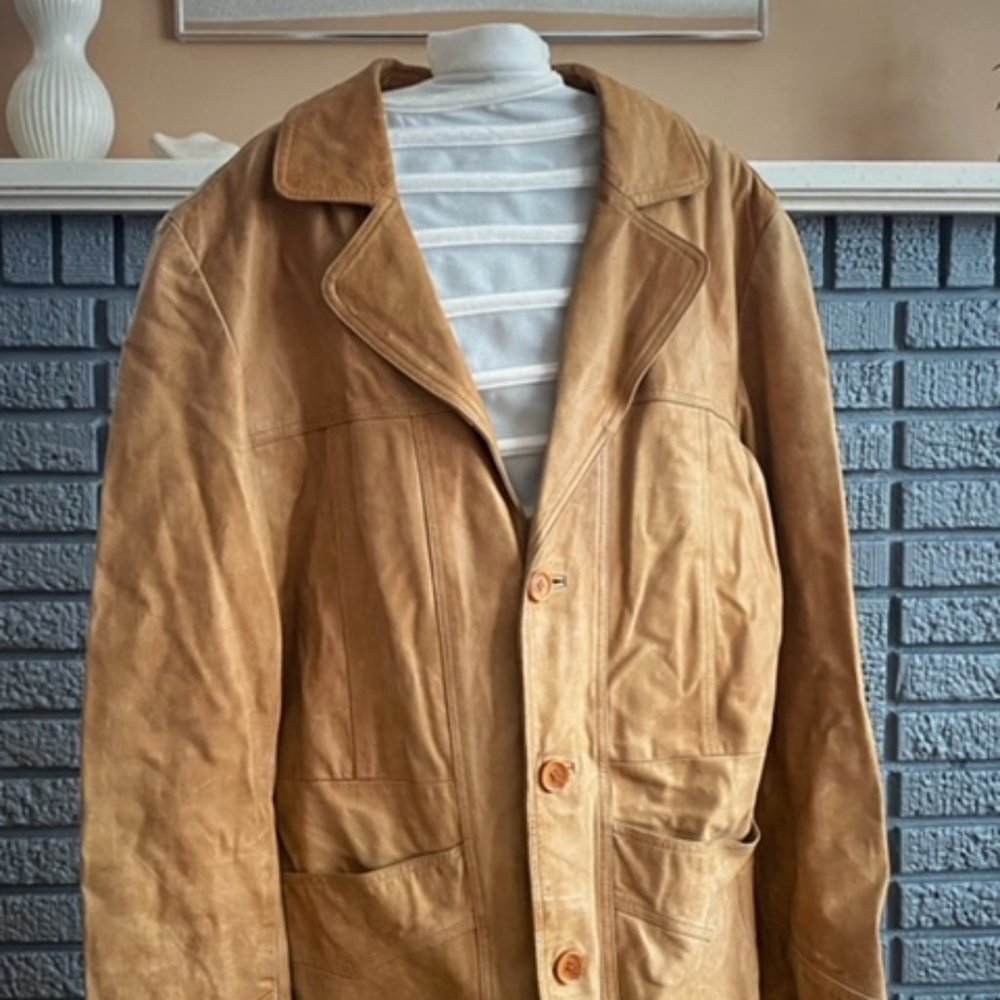 Vintage Suede Coat